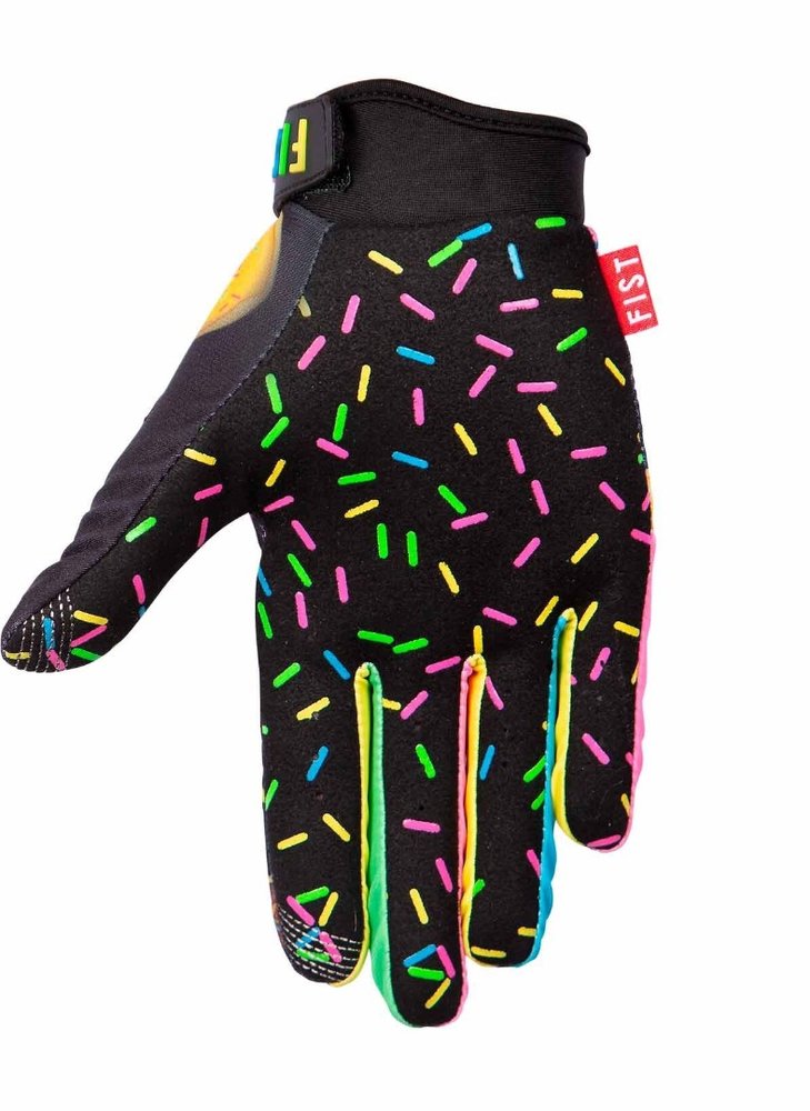 FIST Handschuh Sprinkles II, S, buntschwarz, Donuts