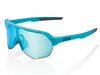 100% Brille S2, blau Topas Sagan LTD mit Glas: Multilayer Mirror