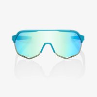 100% Brille S2, blau Topas Sagan LTD mit Glas: Multilayer Mirror