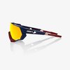 100% Brille Speedtrap, matt blau mit Glas: Multilayer/Hiper