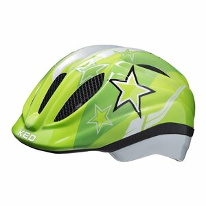 KED Helm Meggy II Trend, Green Stars, S/46-51