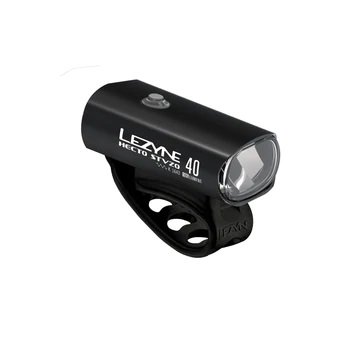 Lezyne Frontscheinwerfer Hecto Drive StVZO 40, LED, 40 Lux, schwarz glanz