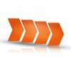 rie:sel Design Sticker  Reflex Felge , rot/orange