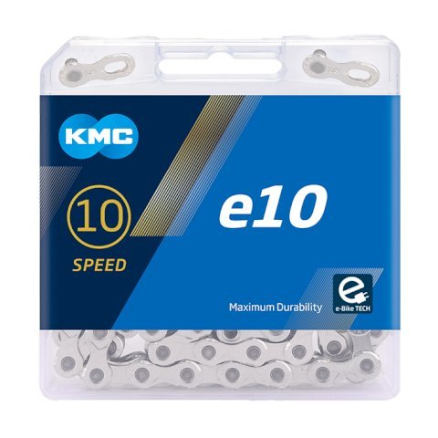 KMC Kette 10-fach, X-10-E, für E-Bike, 122 Glieder