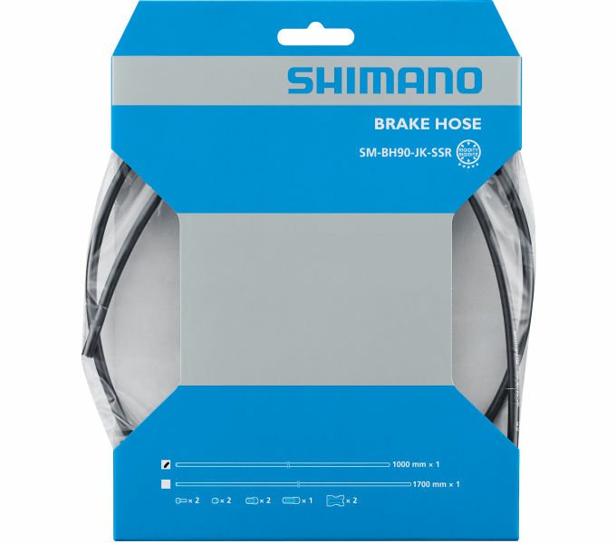 Shimano Bremsleitung SM-BH90-JK-SSR, gerade-gerade, 100mm