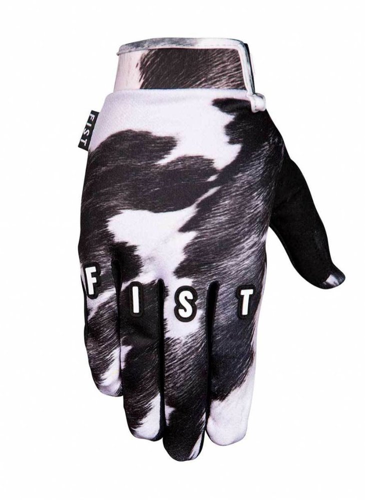 FIST Handschuh MOO, M, schwarz-weiß-braun