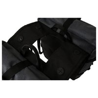 AGU Doppel-Tasche H²O Roll-Top II, 28L, schwarz/reflex