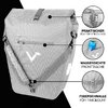 Valkental Tasche ValkOcean, 28L, 2in1, grey/reflective