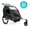 Burley Anhänger Encore X, 2 Kinder, 20 , pacific blue