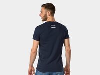 Santini T-Shirt Santini Trek-Segafredo L Dark Blue